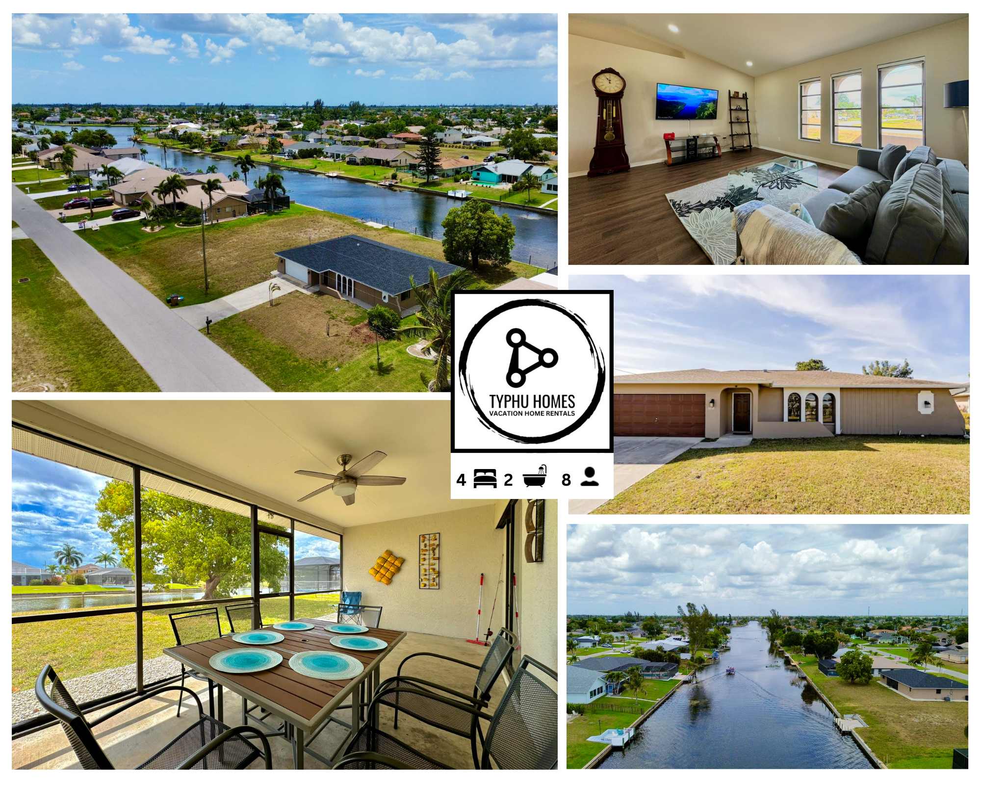 Canal Access Home Near Cape Coral Beach - Cape Coral FL vacation rental